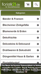 Mobile Screenshot of floristik21.de